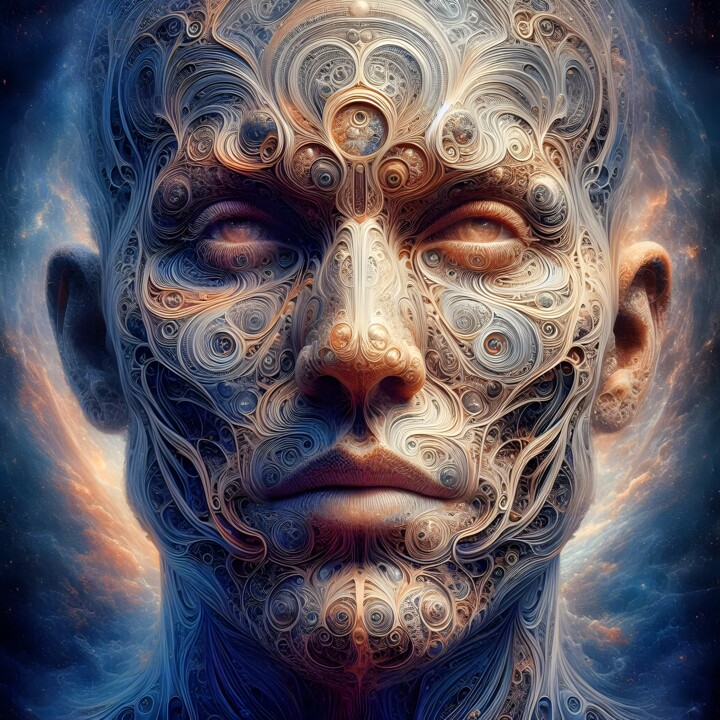 100 Faces of God_050 数字艺术