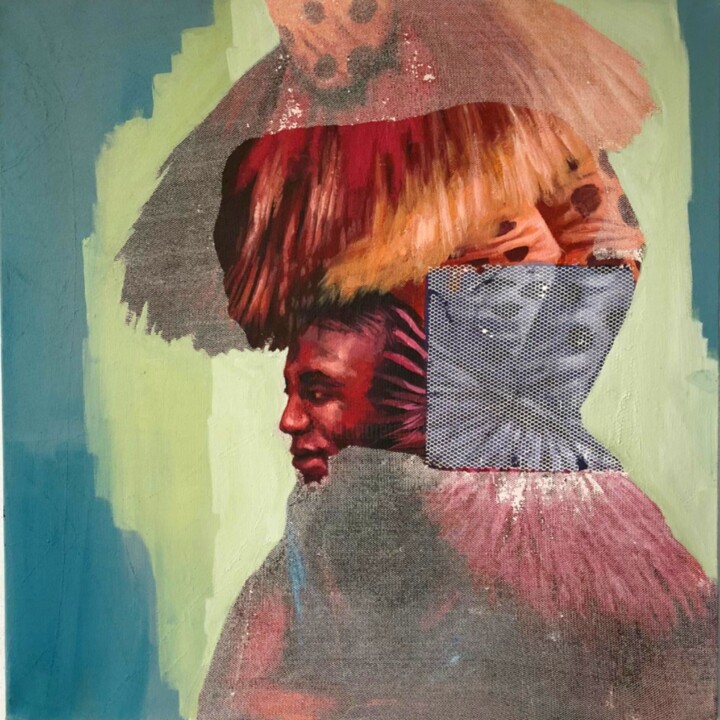 Pensée sur notre futur 绘画, 39.4x39.4 in