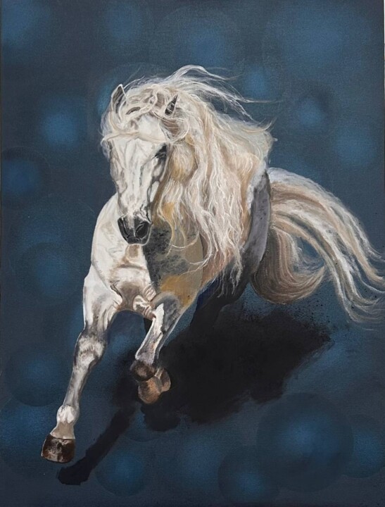 “Bella” Painting, 31.5x23.6 in