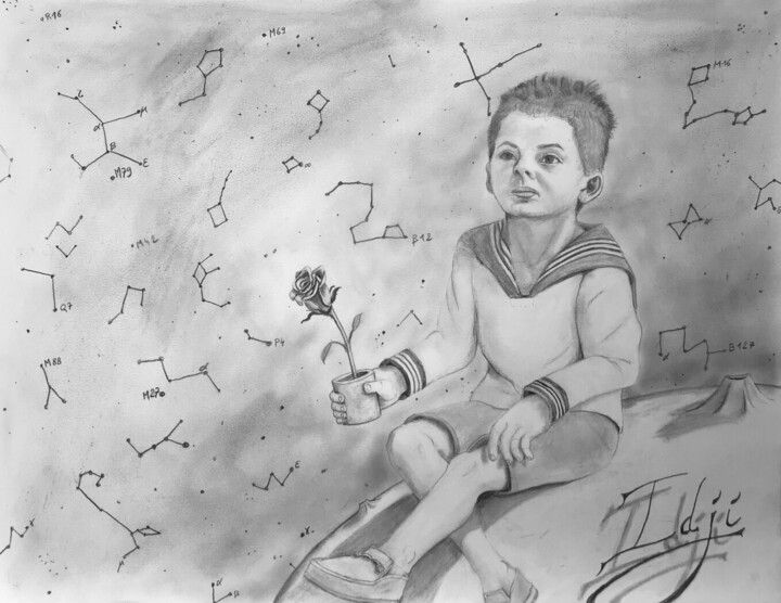 Saint Ex Disegno, 19,7x25,6 in