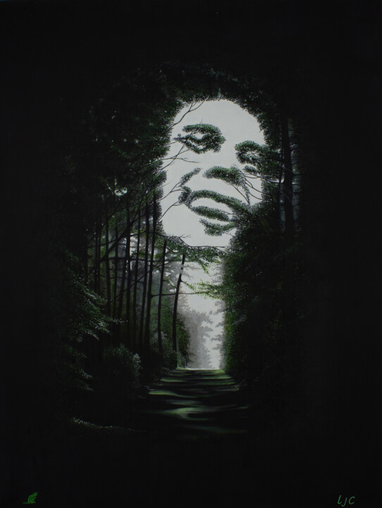 PORTRAIT "BOB MARLEY" 绘画, 45.7x35 in