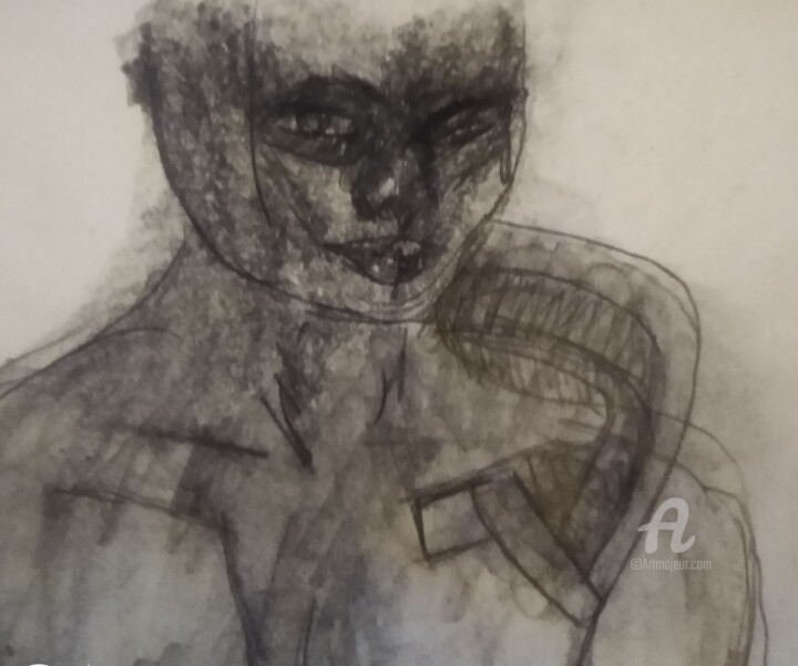 Untiteld (SK 绘画, 9.1x13 in