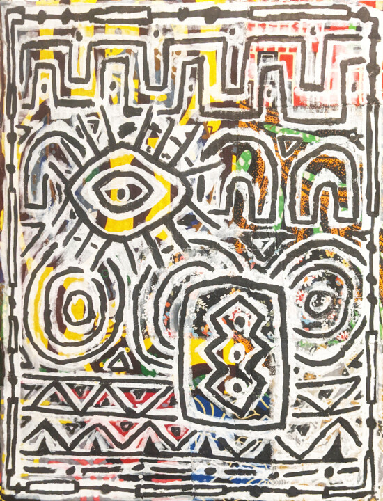 绘画,  17.9x14 in 