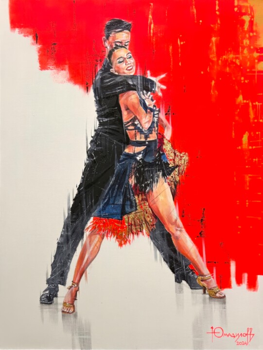 Salsa 绘画, 31.5x23.6 in
