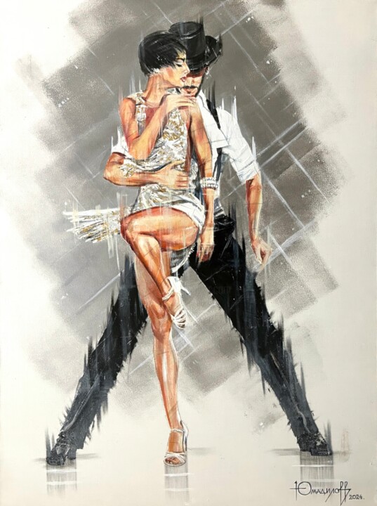 Rumba 绘画, 31.5x23.6 in