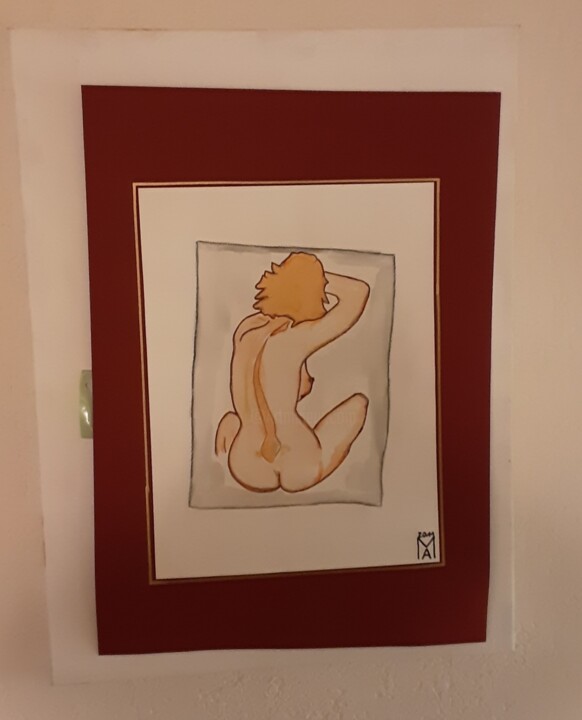 Der rumpf 绘画, 27.6x19.7 in