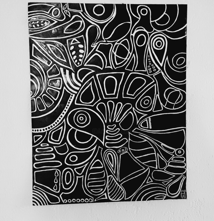 绘画,  28x22.1 in 