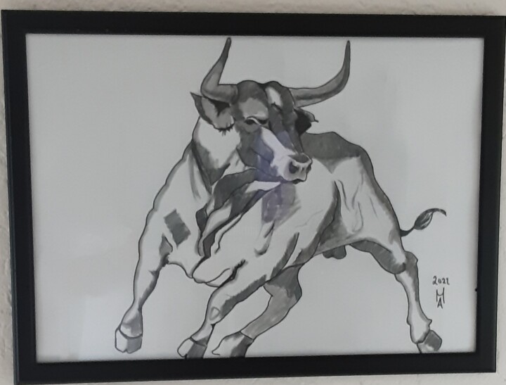 Toro 绘画, 19.7x27.6 in