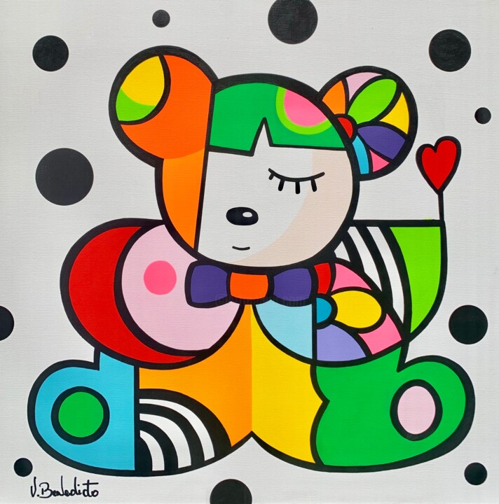 绘画,  19.7x19.7 in 
