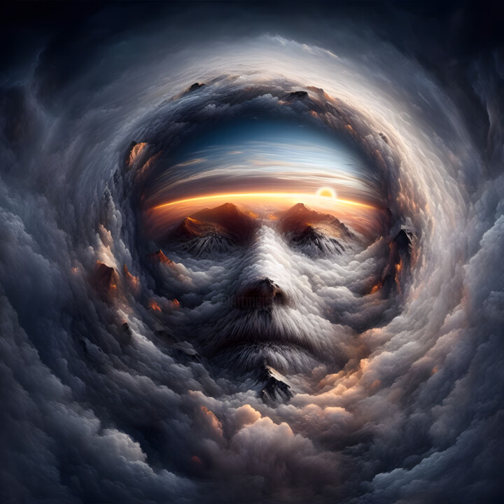 100 Faces of God_066 数字艺术