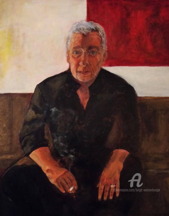 Abends im Atelier 绘画, 19.7x15.8 in