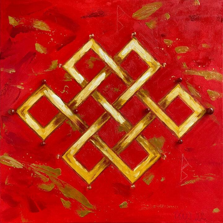 绘画,  15.8x15.8 in 