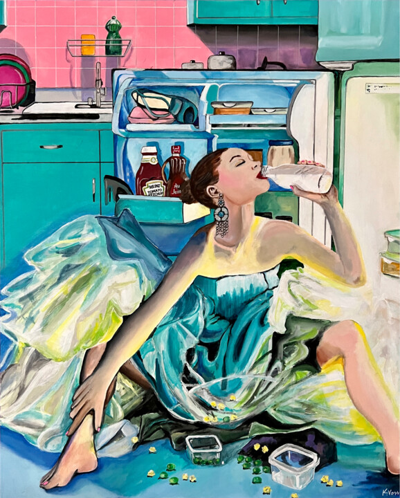 The Morning After 绘画, 30x24 in