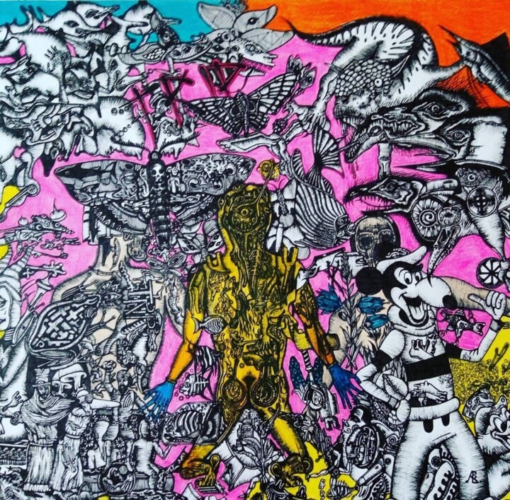 Travel. 图画, 15x17.7 in