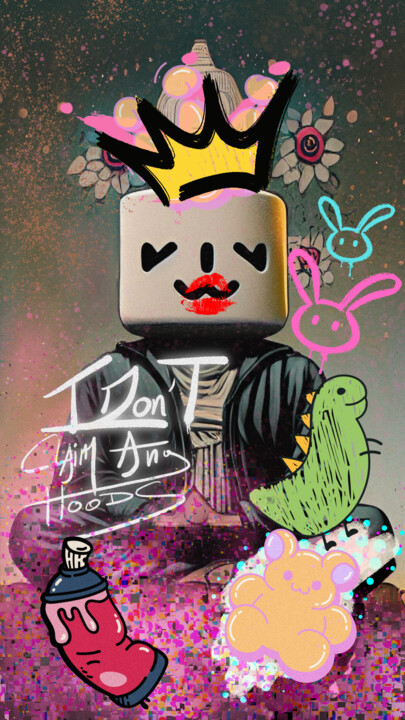 Artes digitais intitulada "ADHD" por Gustavo Castillo, Obras de arte originais, colagem digital