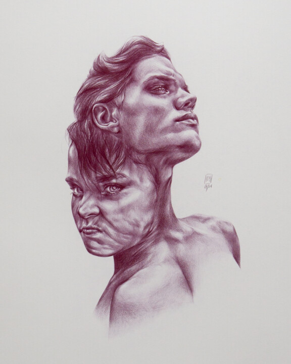 Inner Child Tekening, 23,4x16,5 in