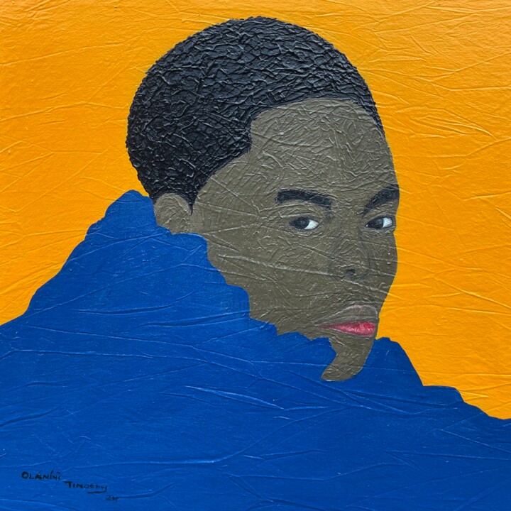 绘画 标题为“Mind Emancipation” 由Timothy Olaniyi, 原创艺术品, 丙烯
