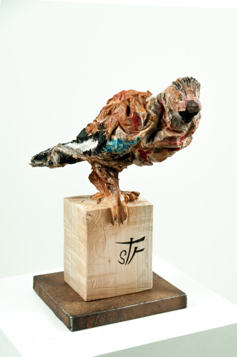 le guetteur 雕塑, 13.8x7.1 in
