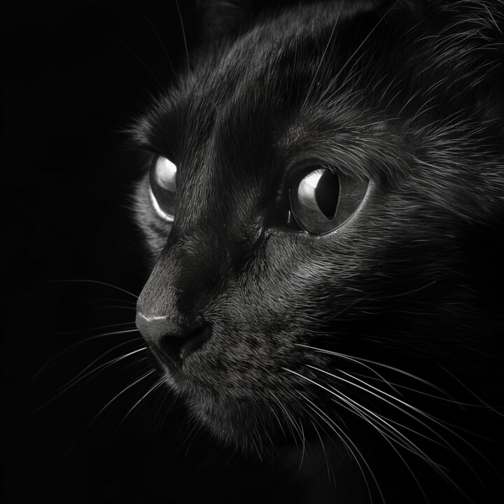 Black cat 2 数字艺术