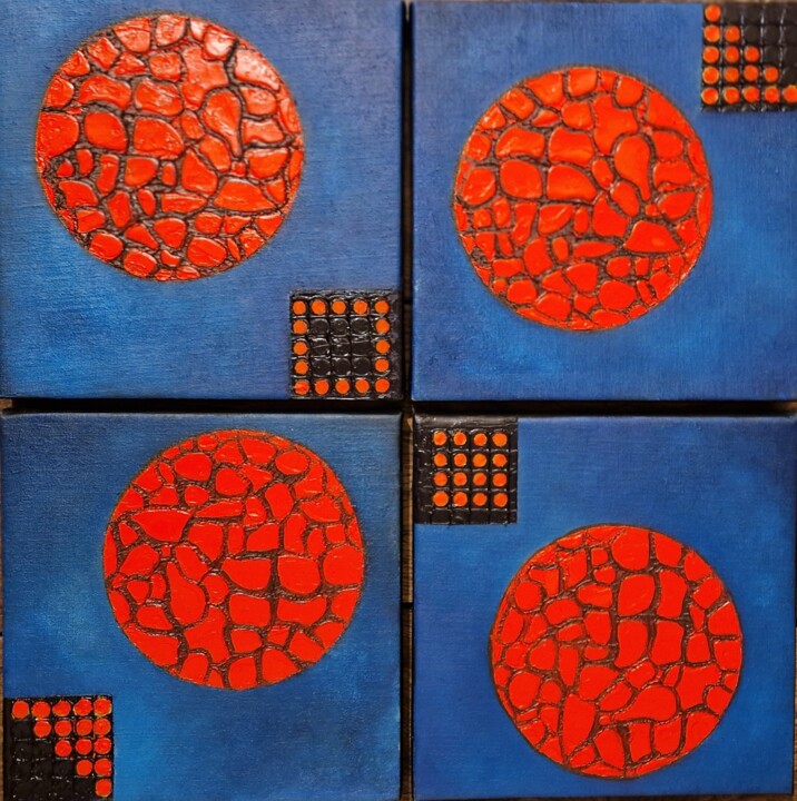 Peinture intitulée "Mises au point" par Ralph.S, Œuvre d'art originale, Huile