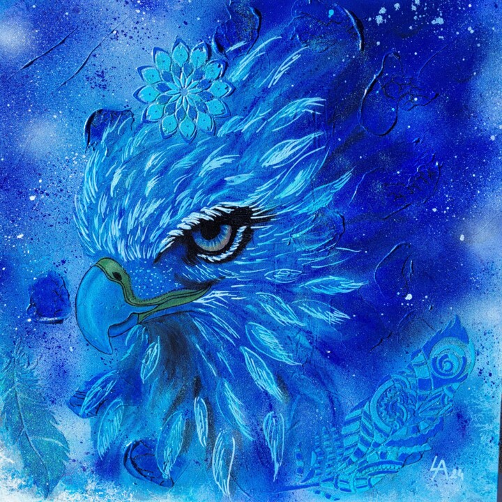 LE VISIONNAIRE 绘画, 23.6x23.6 in