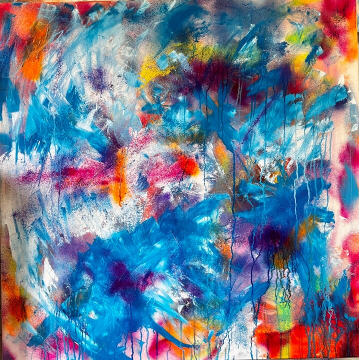 绘画,  36x36 in 