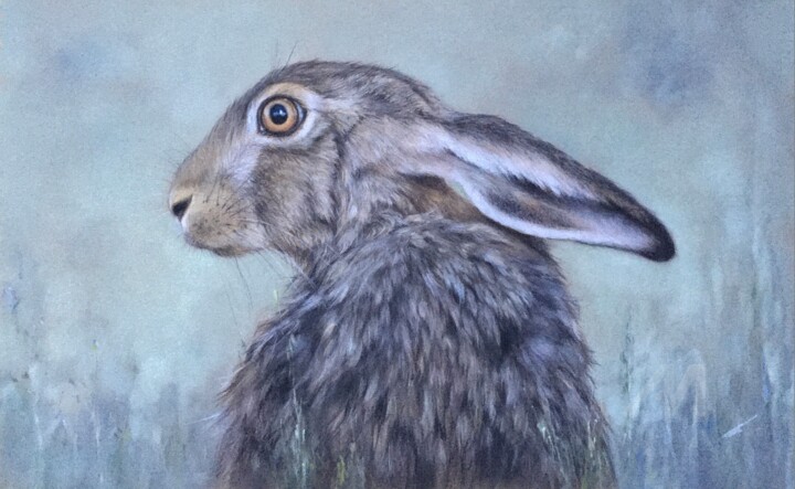 Conejo de la suerte 图画, 8.7x13.8 in