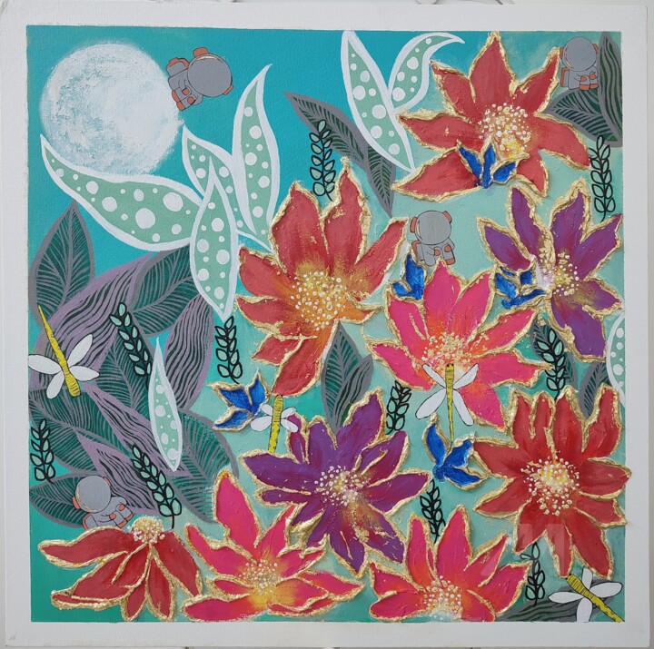 绘画,  24x24 in 