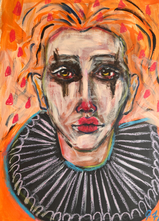 I´m not a perfect person 绘画, 15.8x11.6 in
