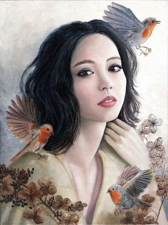 绘画,  15.8x11.8 in 