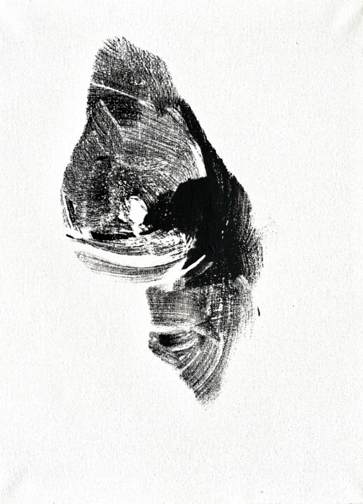 female breast 绘画, 15.8x11.8 in