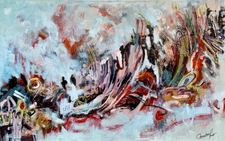 绘画,  30x48 in 
