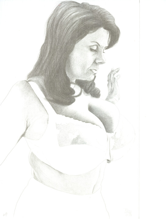 "Nr.19 (22:38)" 图画, 15.8x11.8 in