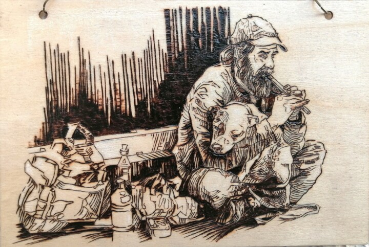 Compagnons d'infortune 印花与版画, 6.7x9.8 in