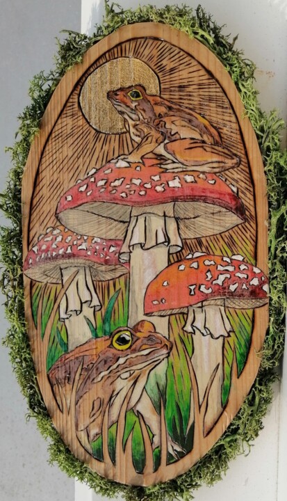 Crapaudine 印花与版画, 9.8x4.7 in
