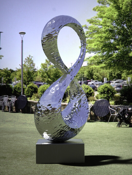 雕塑,  86.6x33.1 in 