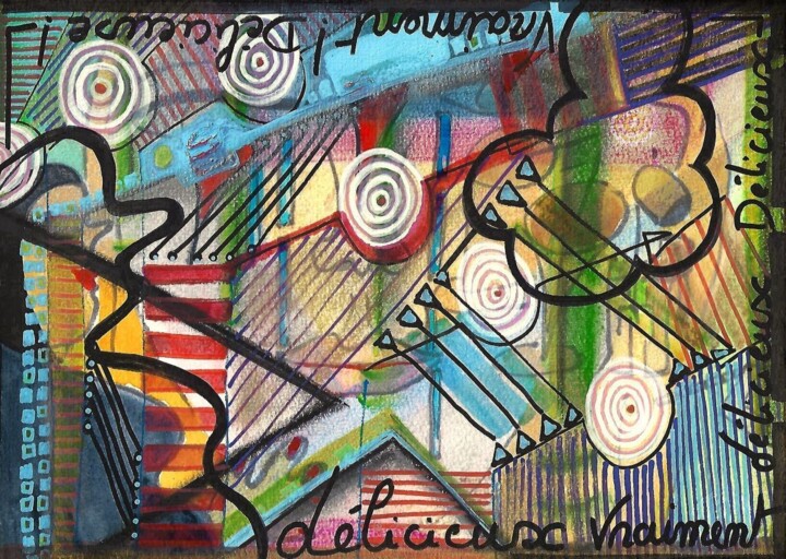 图画,  8.3x11.7 in 