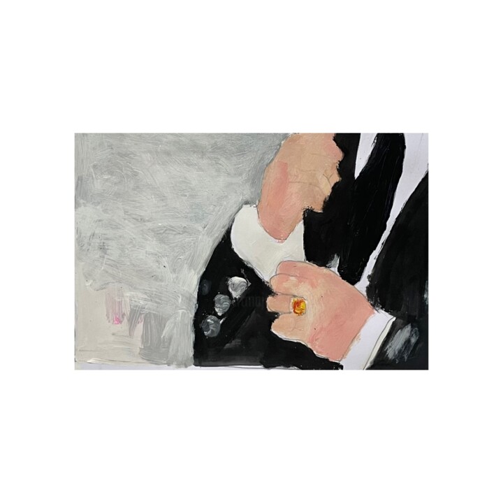 Untitled V 绘画, 12.2x12.2 in