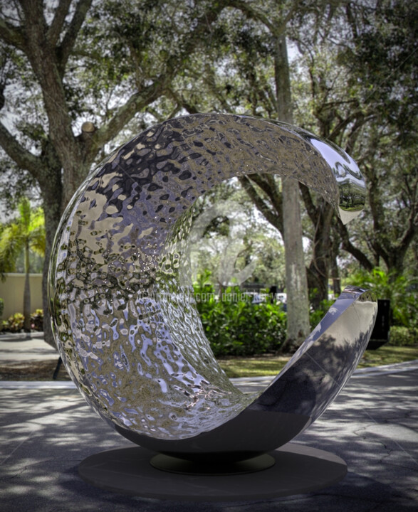 Moon Phase#7 Scultura, 92,5x93,7 in