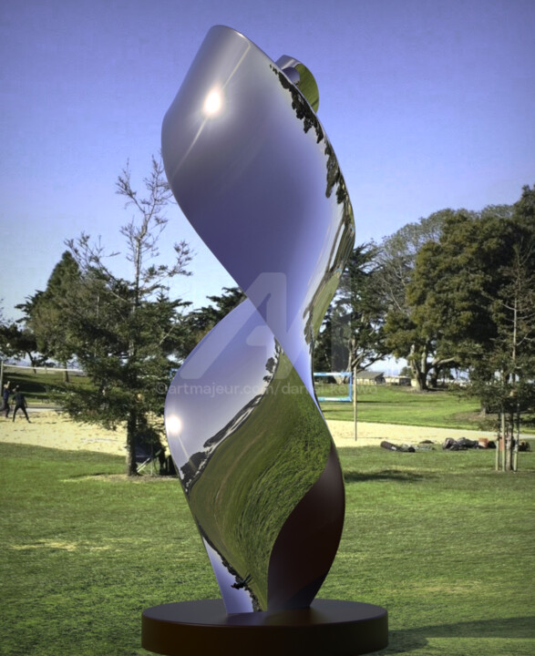 雕塑,  98.4x38.2 in 