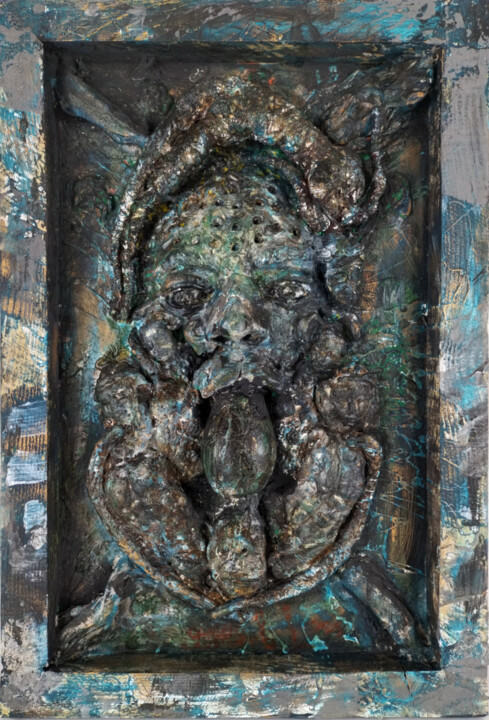 OTHOPHA-JE 雕塑, 17.3x11.8 in