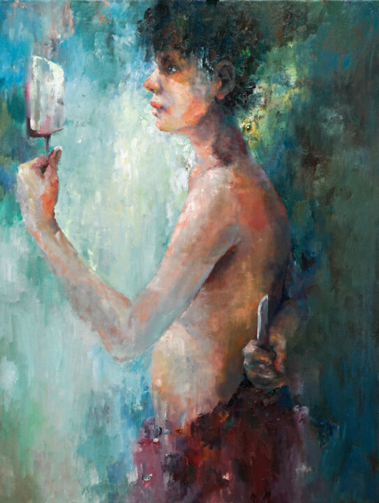 choice 绘画, 37.4x29.5 in