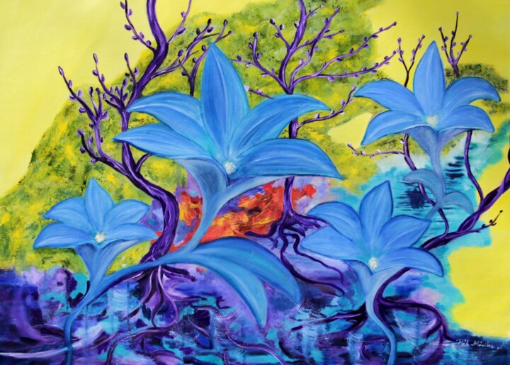 Cozy Awakening 绘画, 25.6x35.4 in