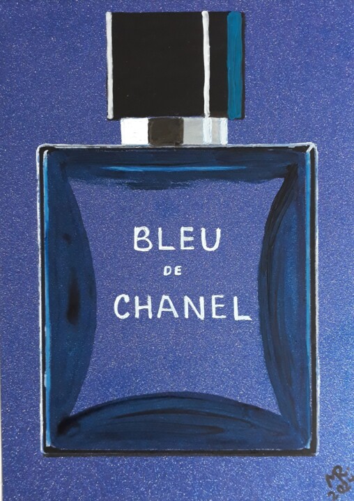 Perfumery-6;Chanel-5. 绘画, 11.8x8.3 in