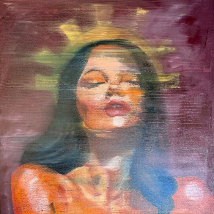 Queen 绘画, 23.6x23.6 in
