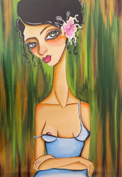 The Sensual Woman 绘画, 27.6x19.7 in