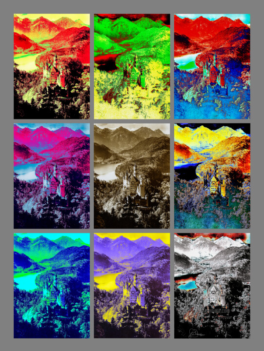 摄影 标题为“Bum_nstsep_tableau9…” 由Gerhard Bumann, 原创艺术品, 电影摄影