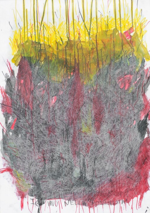 Painting titled ""I dwell in Possibi…" by Giulio Benatti, Original Artwork, Acrylic