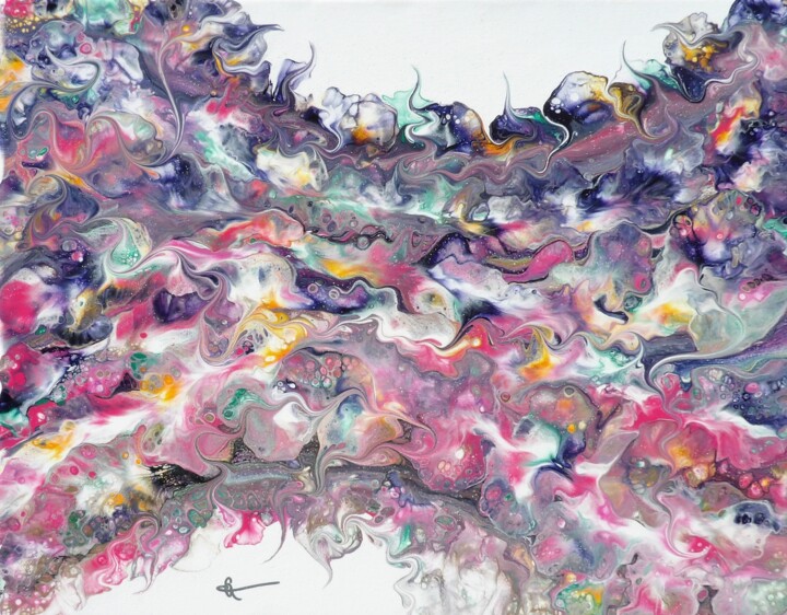 Expansion 绘画, 15.8x19.7 in