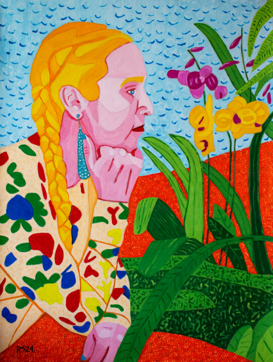 Hannah No. 11 绘画, 40x30 in